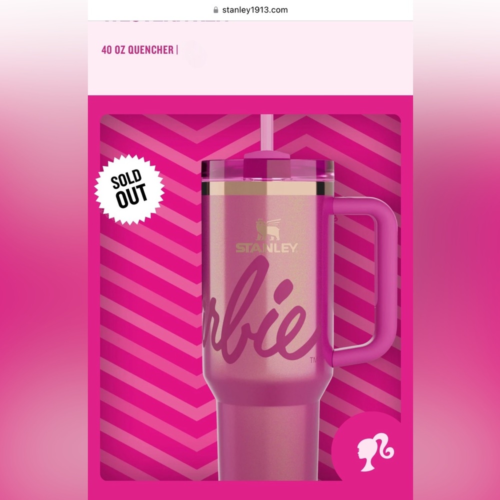 Stanley Barbie Pink Tumbler